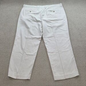 Tommy Bahama Mens‎ 40x32 Silk Cotton Blend Beige Dress Pants Trousers